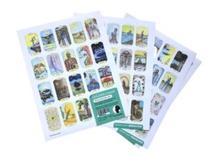 Стікерпак наклейки таро Золотий берег / Golden Coast 78 шт. Ar Nouvel (4820000099301) (англійська)